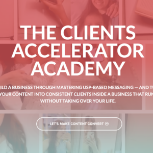 The Clients Accelerator Academy